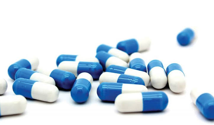 Pharmaceutical medicines, pills and capsules representing pharma industry